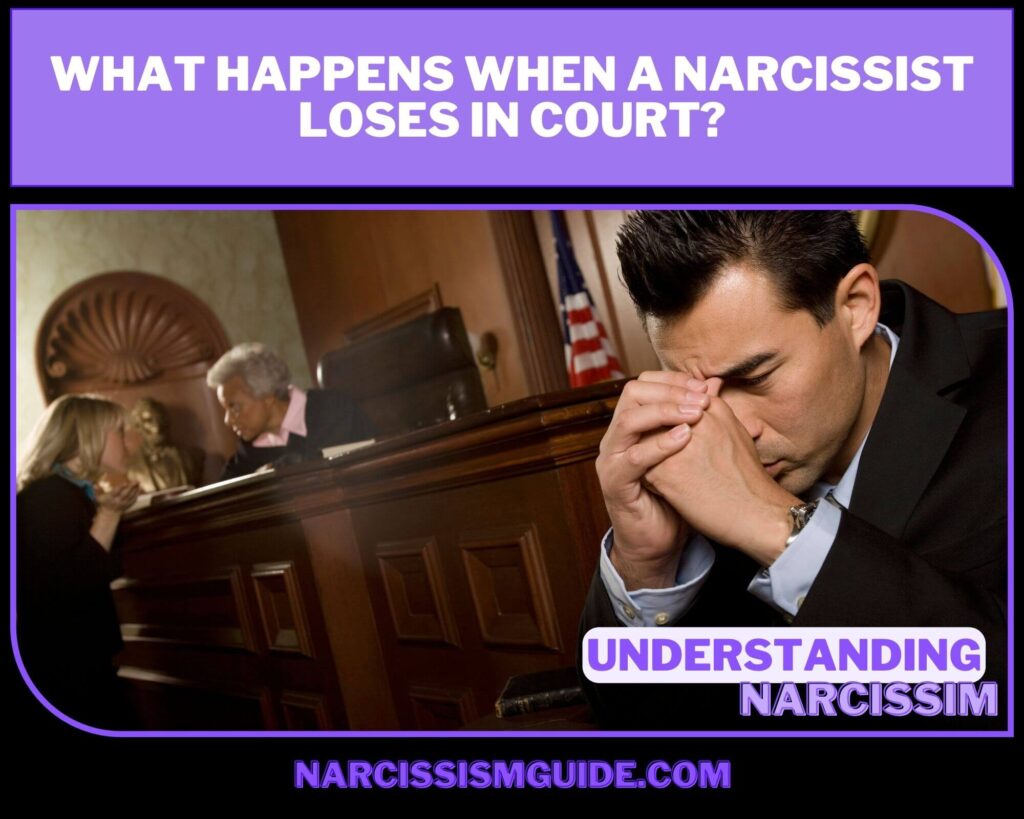 What Happens When a Narcissist Loses In Court