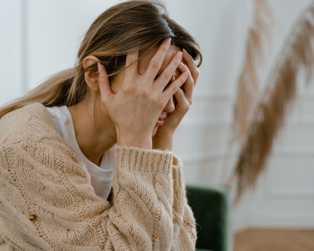 a woman feeling neglected and harassed